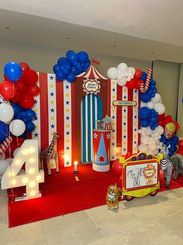 Amaira's Big Top Carnival Bash Decorations