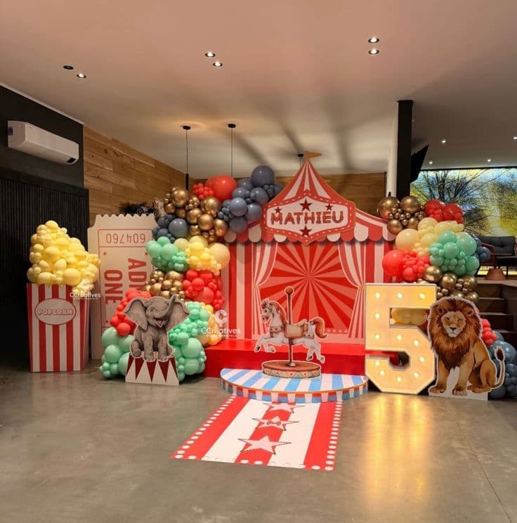 Enchanting Circus Carnival Birthday Bash!