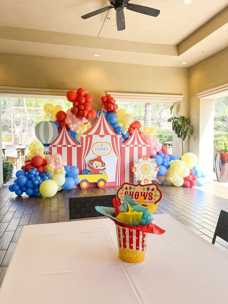 Step Right Up to a Circus Dream Party!