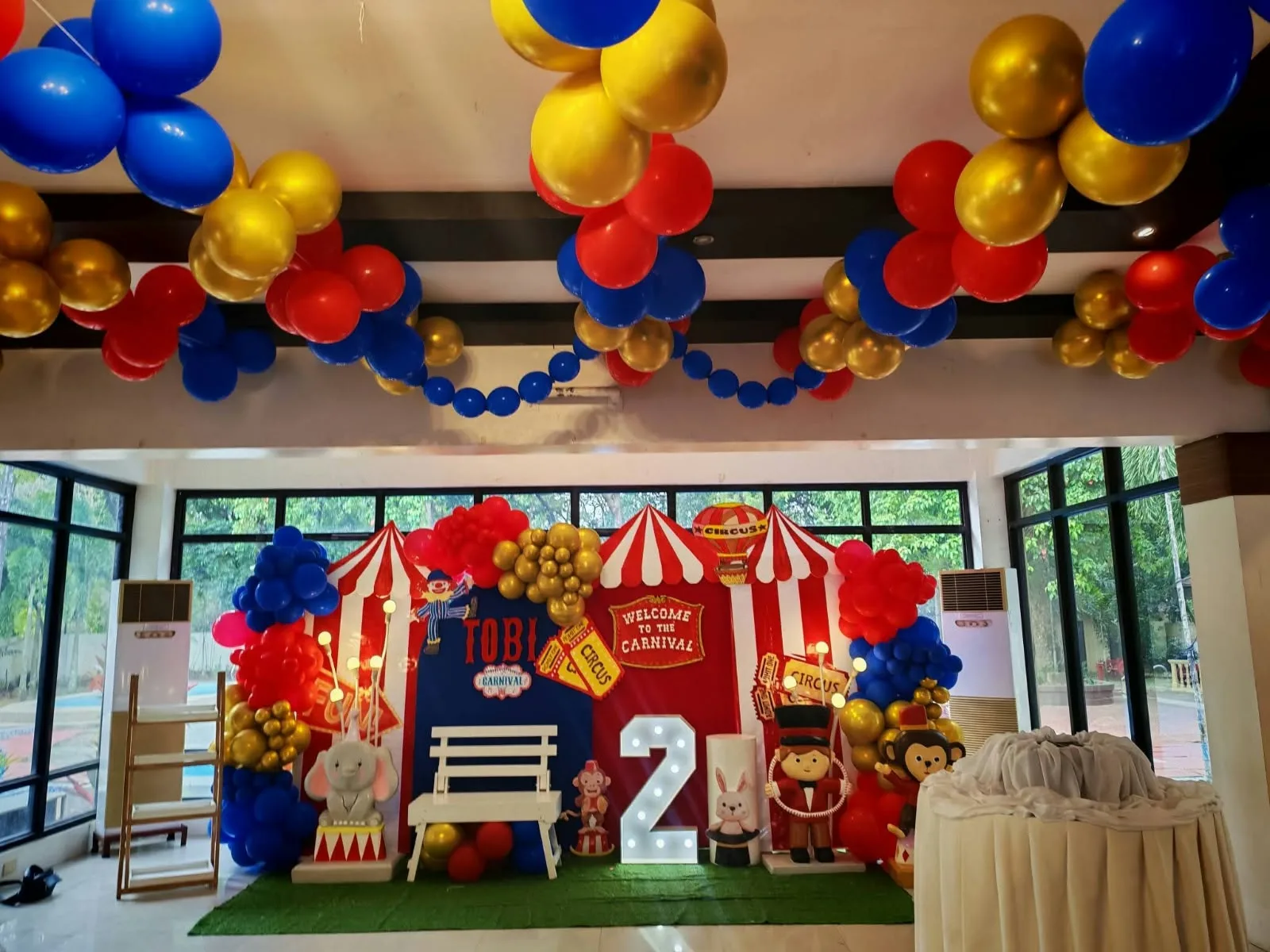 Grand Carnival Banquet Hall Full Decoration Package