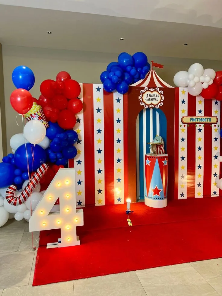 Amaira's Big Top Carnival Bash Decorations photo 2 of 2