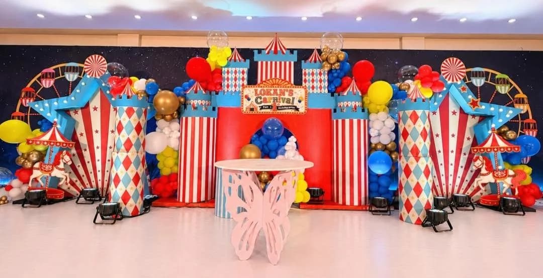 Carnival Theme Decoration – A Full‑Stage Funfair Fantasy photo 2 of 5